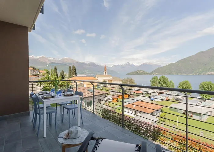 アパート Misultin House & Swimming Pool, Luxury In By Rent Pianello Del Lario